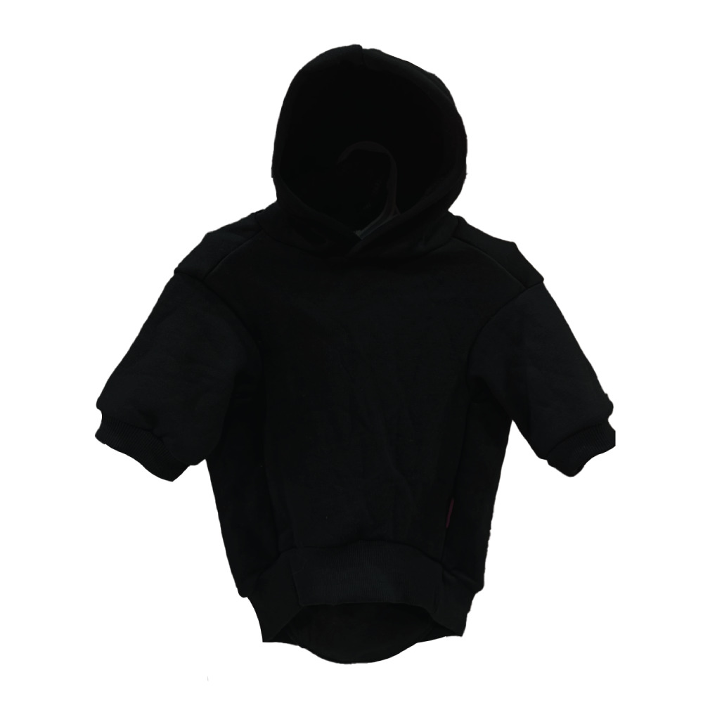 Sarina's Hoodie Black Peace - S